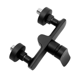 Odkryj Elegancję: Czarna Bateria Prysznicowa DART - Styl i Funkcjonalność w Twojej Łazience