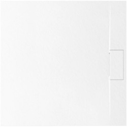 Elegancki Brodzik Biały BAZALT 90x90 - Nowoczesny Design dla Twojej Łazienki