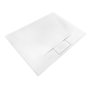 Elegancki Brodzik Bazalt Long White 90x120 - Minimalistyczny Design dla Twojej Łazienki!