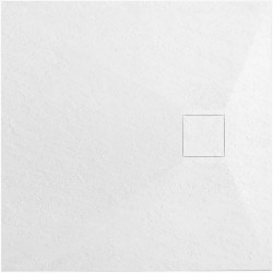 Luksusowy Brodzik MAGNUM Biały 90x90 - Nowoczesny Design dla Twojej Łazienki