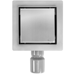 Elegancki Odpływ NEO 120x120 - Wybierz Szczotkowane Wykończenie