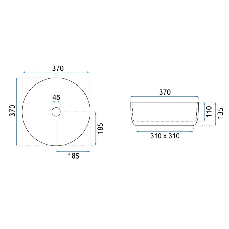 Zielona Elegancja: Umywalka Nablatowa SAMI w Macie