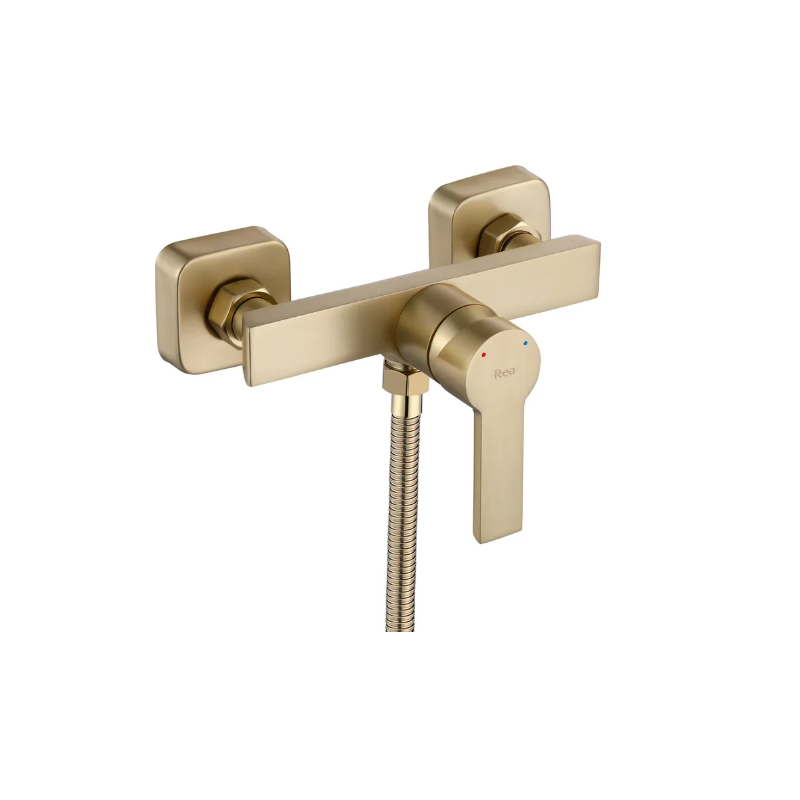 Ekstrawagancka Bateria Prysznicowa Złoto Szczotkowane ARGUS - Odkryj Luksus w Łazience!