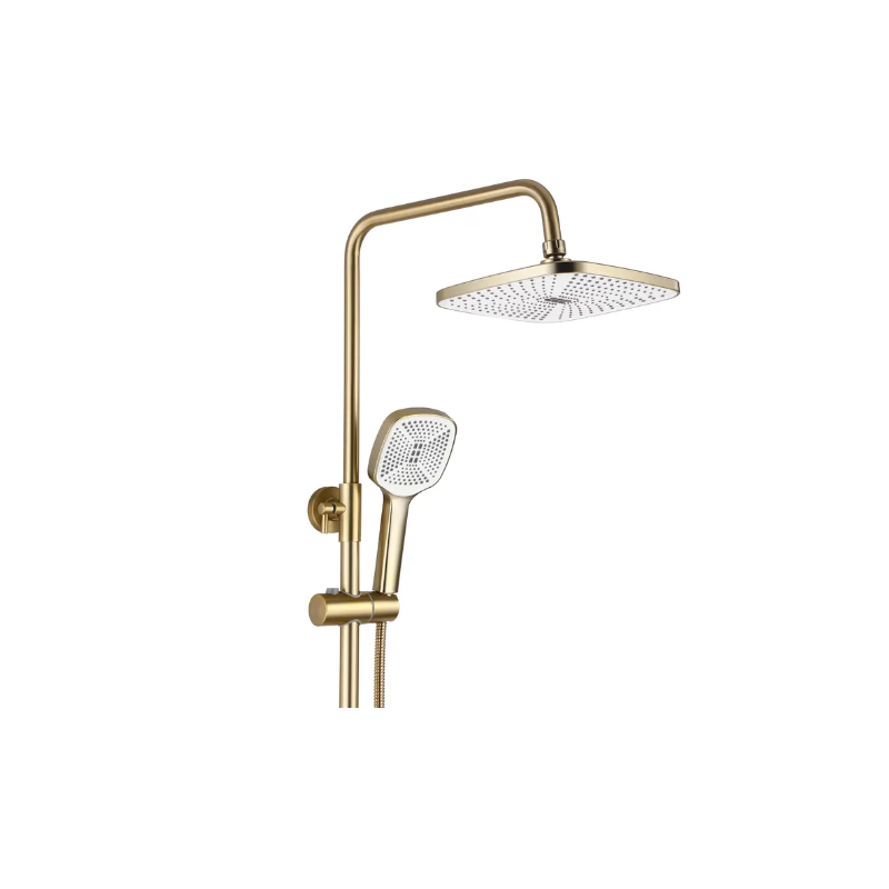 Luksusowy Zestaw Natryskowy ARGUS Złoty Szczotkowany - Nowoczesny Design!