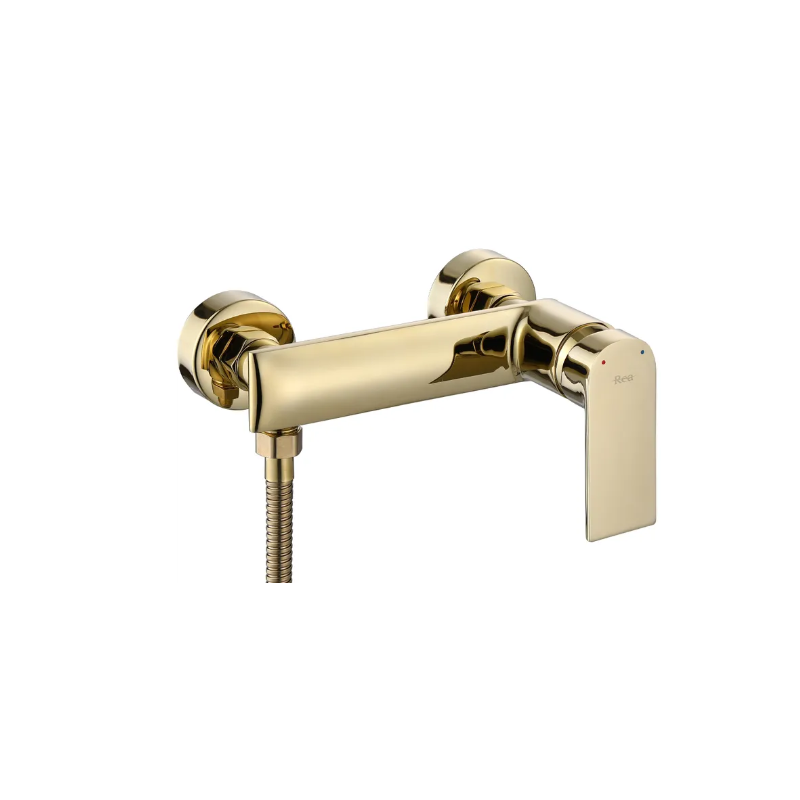 Elegancka Złota Bateria Prysznicowa VENETA MY2102-8G - Luksusowa Klasa Wodospadu