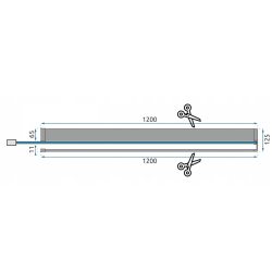 Elegancki Wieszak na Ręczniki z Półką w Odcieniu Szczotkowanego Złota - Model Evo