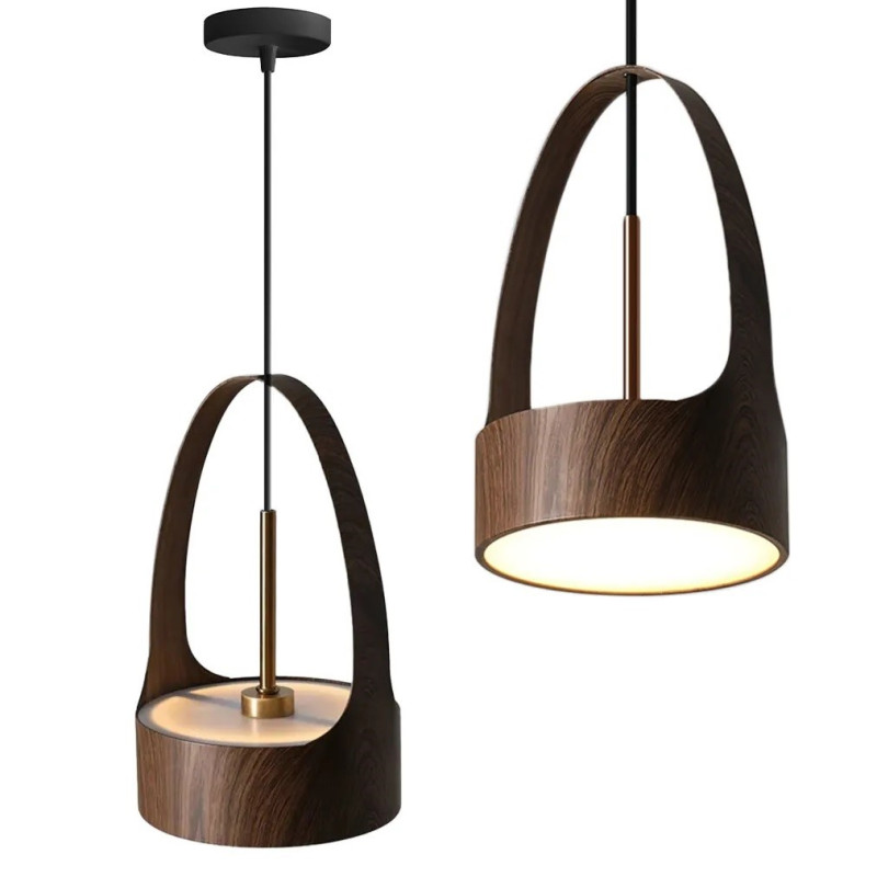 Elegancka Lampa APP1187-CP: Stylowe Połączenie Czarnego z Różowym Złotem