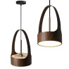 Elegancka Lampa APP1187-CP: Stylowe Połączenie Czarnego z Różowym Złotem