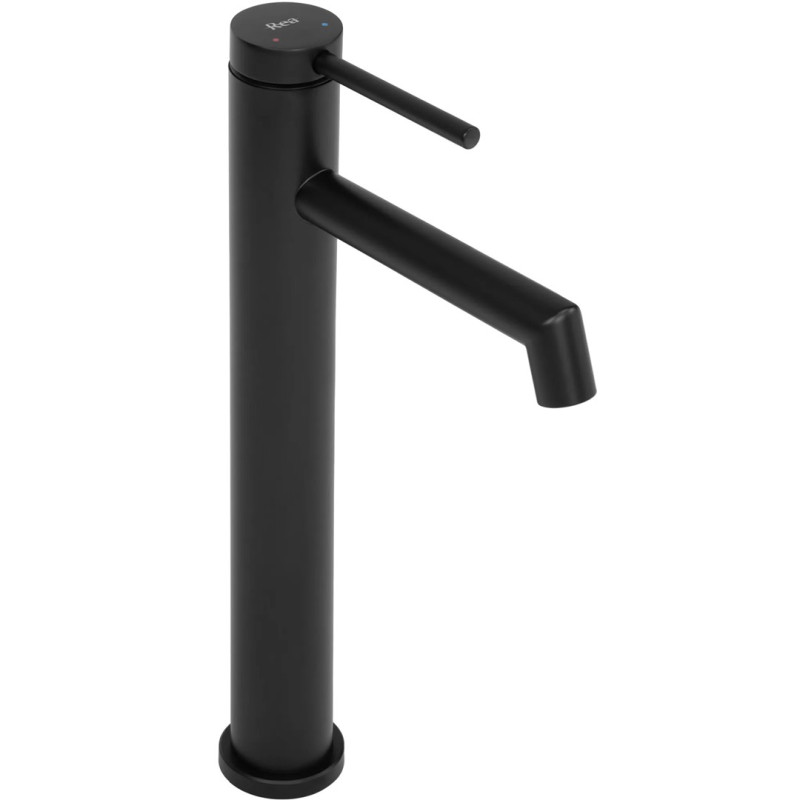Elegancka Wysoka Bateria Umywalkowa FOSS JS-B310-1B Czarna - Nowoczesny Design
