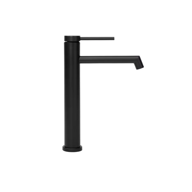 Elegancka Wysoka Bateria Umywalkowa FOSS JS-B310-1B Czarna - Nowoczesny Design