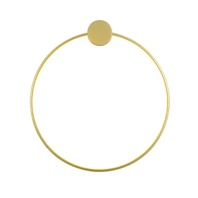 Elegancka Lampa Sufitowa APP1384-CW w Złotym Kolorze 30cm - Stylowy Akcent do Twojego Wnętrza