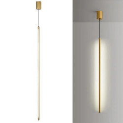 Złota Lampa Wisząca APP1414-C 100cm – Elegancja w Twoim Wnętrzu