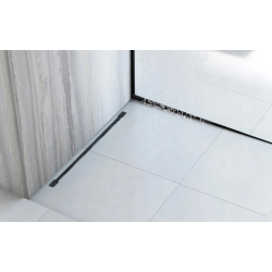 Listwa Spadkowa Premium Czarna 120 cm, Prawa - Elegancja i Funkcjonalność w Twoim Domu