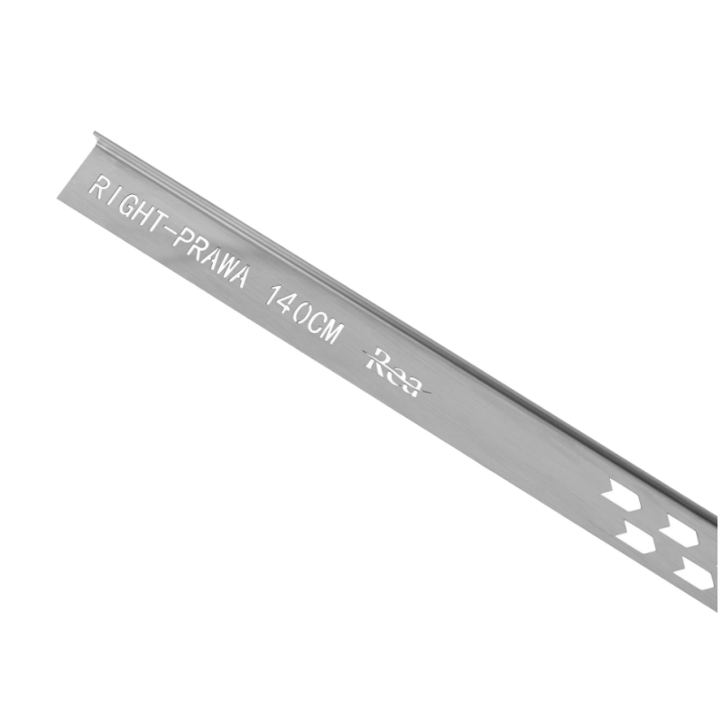 Elegancka Listwa Spadkowa 120 cm Lewa - Nowoczesny Design Szczotkowany