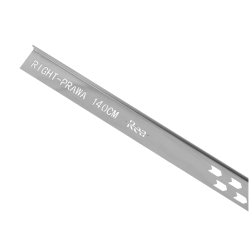 Elegancka Listwa Spadkowa Brushed 140 cm - Lewa, Nowoczesny Design