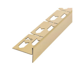 Elegancka Listwa Spadkowa Złota Szczotkowana 140 cm Lewa