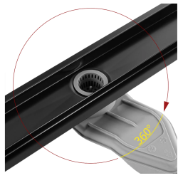 Nowoczesny Odpływ Neox Superflow 900 - Elegancja i Funkcjonalność w Czerni!