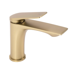 Elegancka Bateria Umywalkowa Avalon w Złotym Wykończeniu – Styl i Jakość w Twojej Łazience