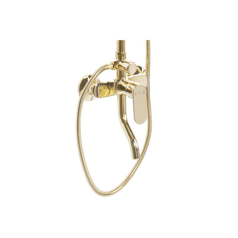 Zestaw Prysznicowy Salton Deluxe – Luksusowe Złoto dla Twojej Łazienki