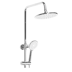 Nowoczesny Zestaw Prysznicowy SALTON Chrom – Elegancja Twojej Łazienki!