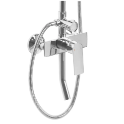 Odkryj Prysznicową Doskonałość - Zestaw Natryskowy MAXIMUS Chrom dla Twojej Łazienki