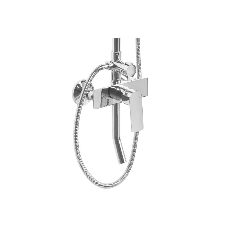 Odkryj Prysznicową Doskonałość - Zestaw Natryskowy MAXIMUS Chrom dla Twojej Łazienki