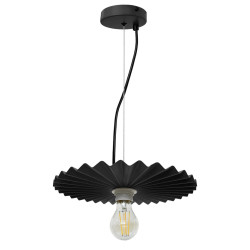 Elegancka Lampa Sufitowa APP1452-1CP, Czarna, 30cm – Styl i Klasa w Twoim Domu!