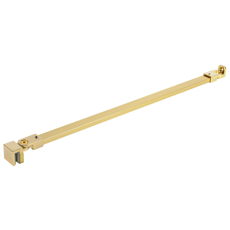 Stylowe Ramię do Rapid Przyściennej w Wykończeniu Złotym Brushed