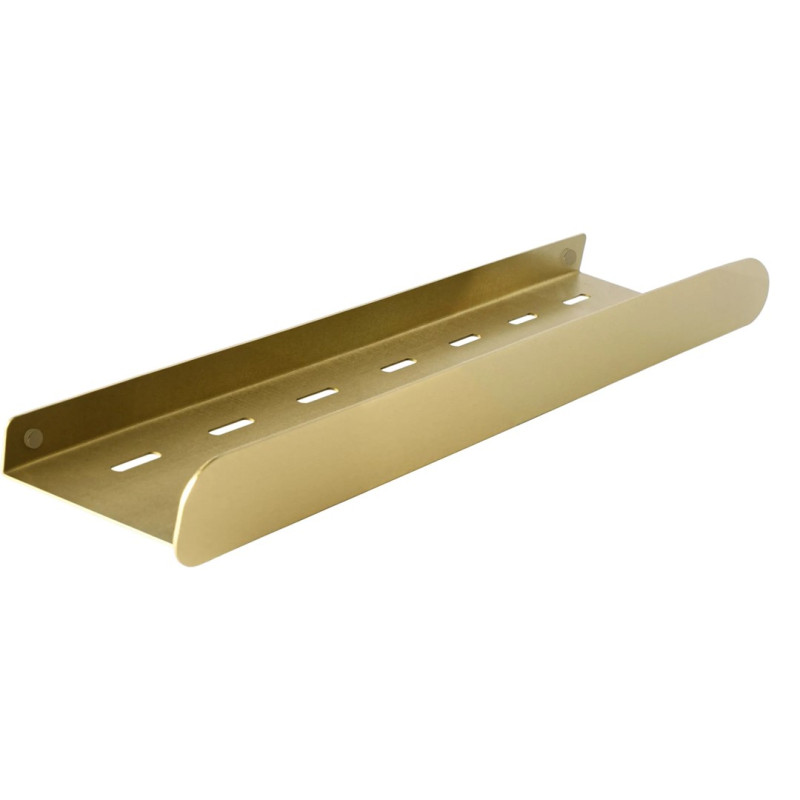 Elegancka Półka Łazienkowa SF03-450 w Modnym Odcieniu Brushed Gold