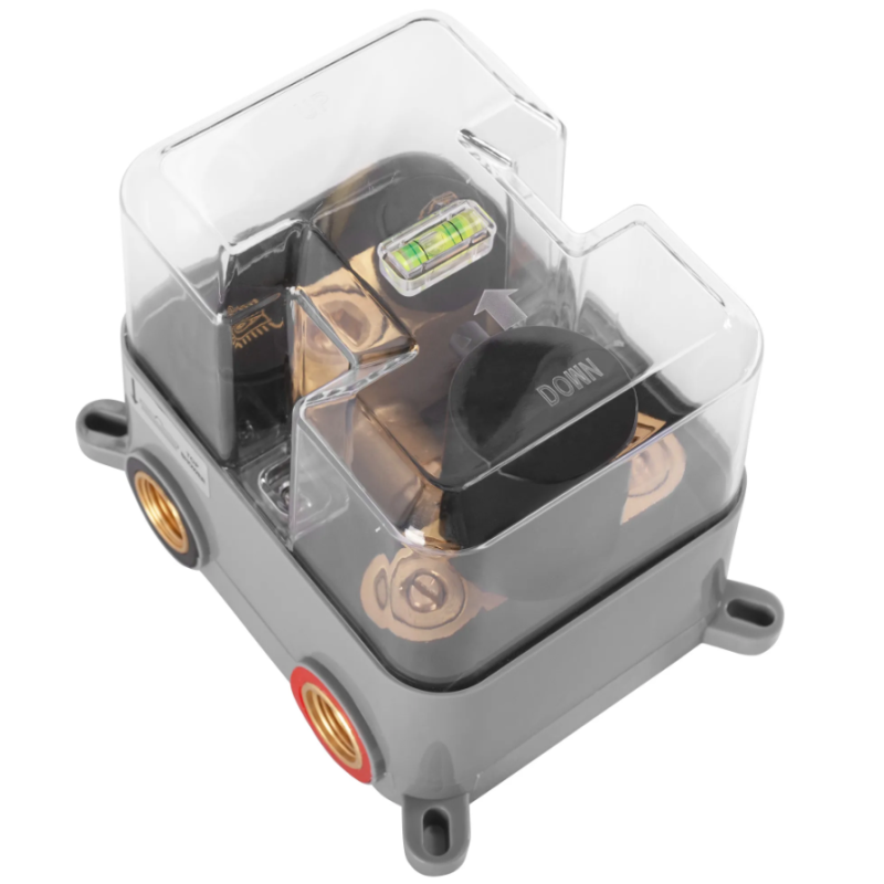 Elegancki Zestaw Natryskowy LUNGO Czarny z Termostatem - Komfort i Styl w Łazience!