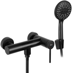 Elegancka Bateria Prysznicowa Foss JS-701304B w Kolorze Głębokiej Czerni