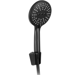 Elegancka Bateria Prysznicowa Foss JS-701304B w Kolorze Głębokiej Czerni