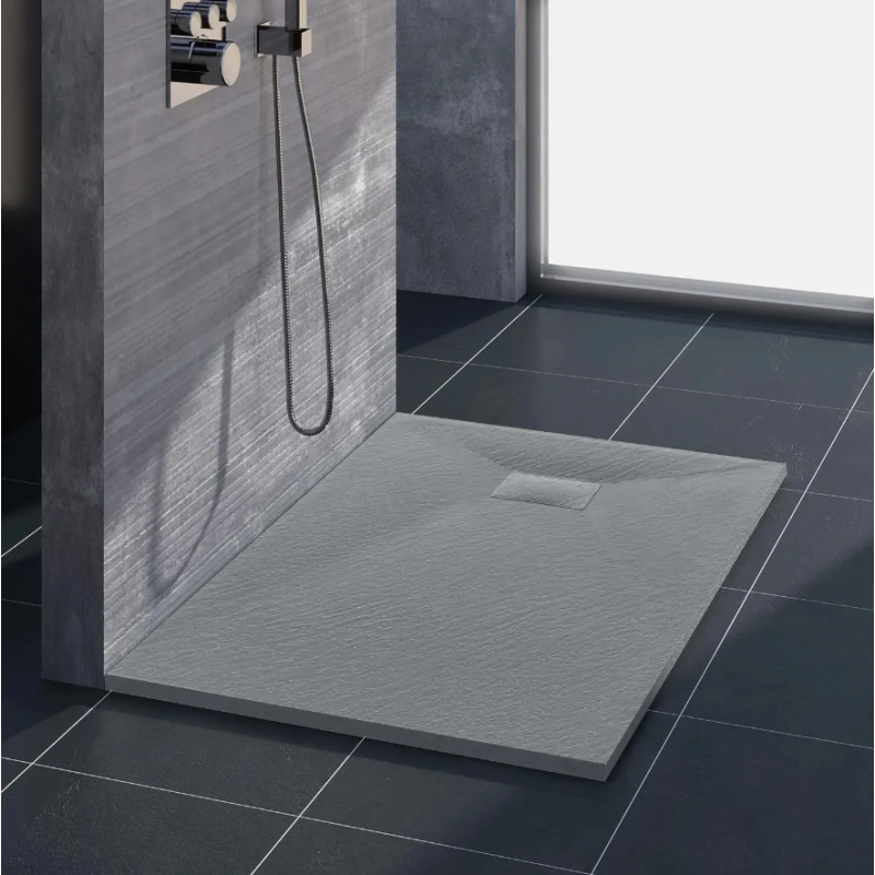 Elegancki Brodzik Magnum Grey 90x120 - Komfort i Styl w Twojej Łazience