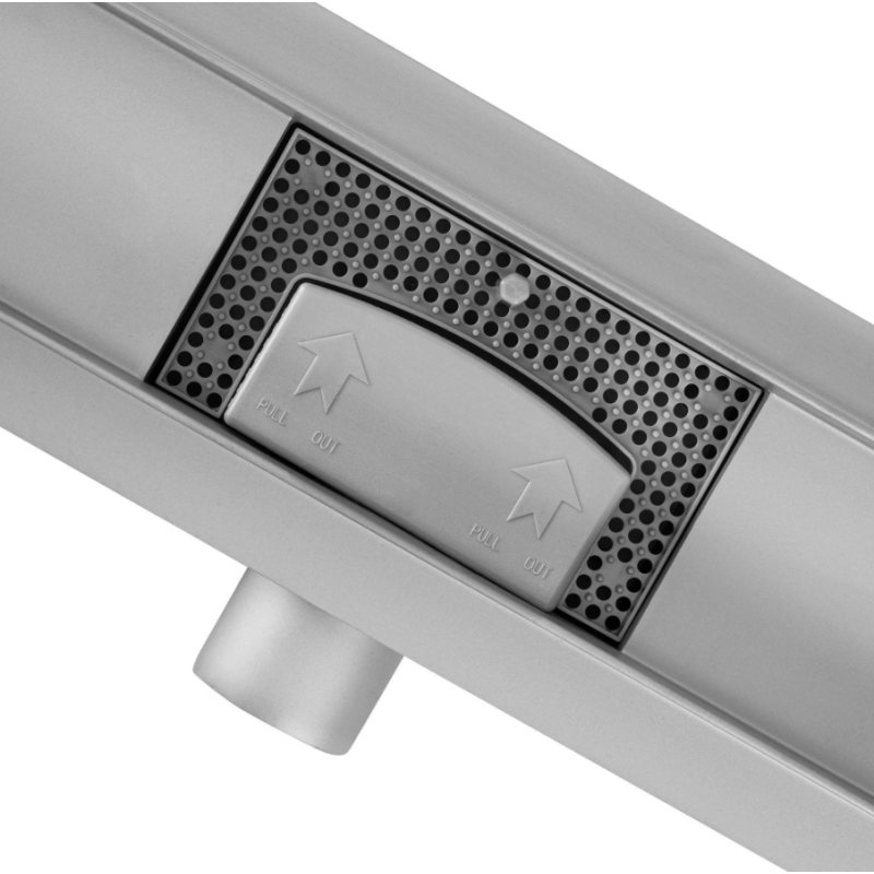 Neox Elegance - odpływ liniowy szczotkowany 600 mm dla nowoczesnej łazienki