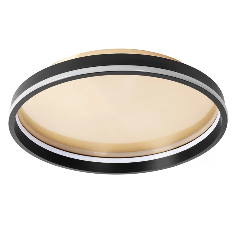 Ekskluzywna Lampa APP1464 Czarna/Złote Wnętrze