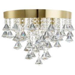 Złota Lampa APP1655-3CP - Elegancja i Styl dla Twojego Wnętrza