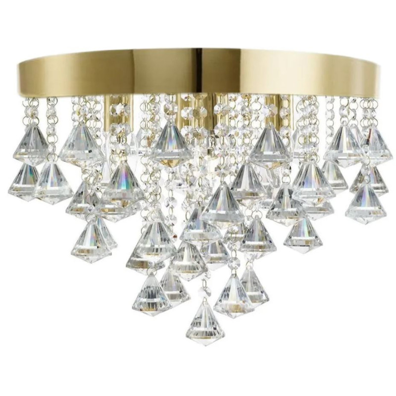 Złota Lampa APP1655-3CP - Elegancja i Styl dla Twojego Wnętrza