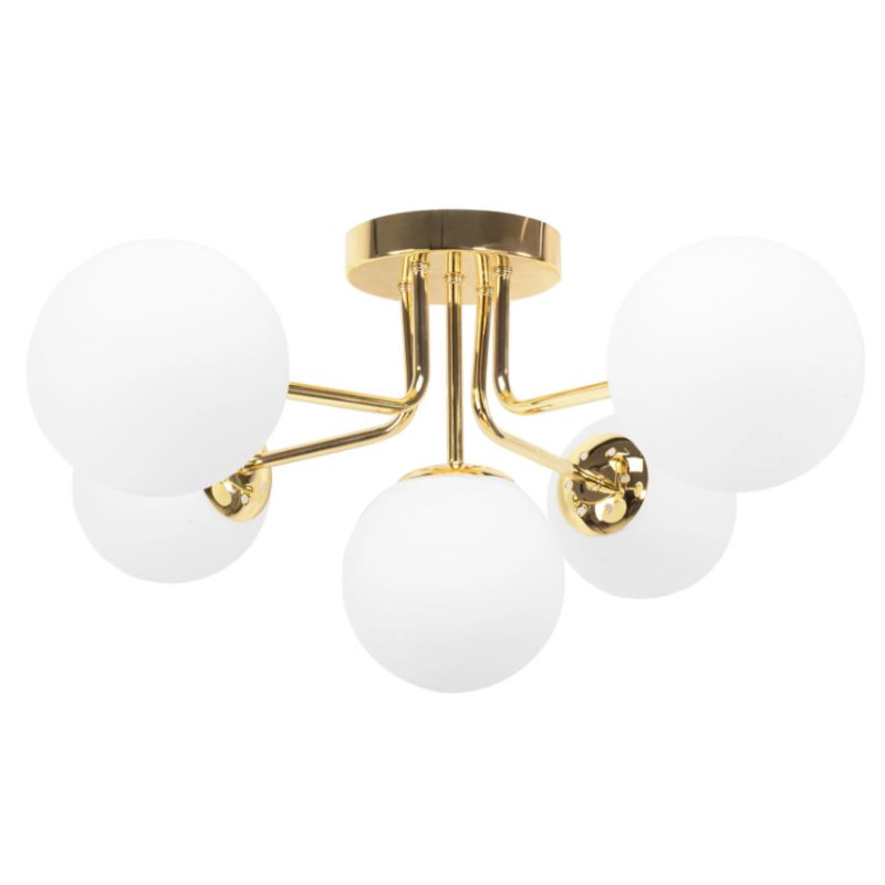 Złota Lampa APP1575-5CP - Elegancja i Styl dla Twojego Wnętrza