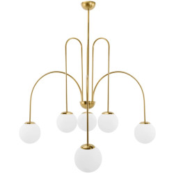 Elegancka Lampa Sufitowa APP1584-6CP - Styl i Funkcjonalność w Twoim Domu