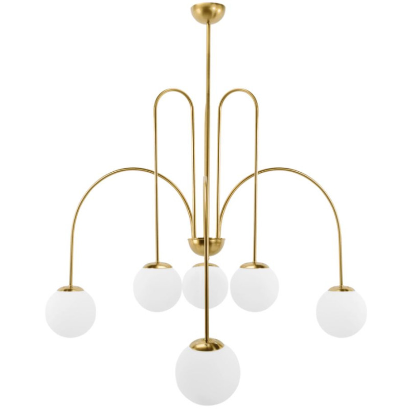 Elegancka Lampa Sufitowa APP1584-6CP - Styl i Funkcjonalność w Twoim Domu