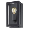 Elegancka Lampa Ścienna APP1304-1W, Nowoczesny Czarny Design