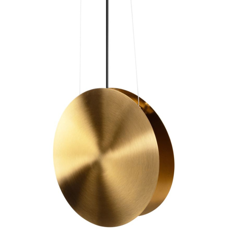 Czarująca Lampa Włoska Stylizacja - Czarna/Złoto Antyczne