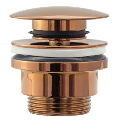 Uniwersalny Korek Klik-Klak z Miedzi - Elegancja i Funkcjonalność dla Twojej Łazienki