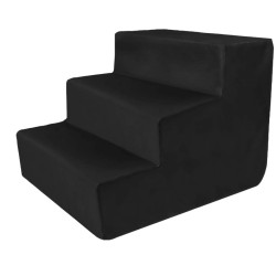 Szykowne Schodki dla Pupila - Elegancki, Czarny Design!