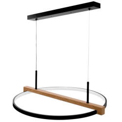 Elegancka Lampa Drewniana APP1530-CP - Styl i Ciepło w Twoim Domu!