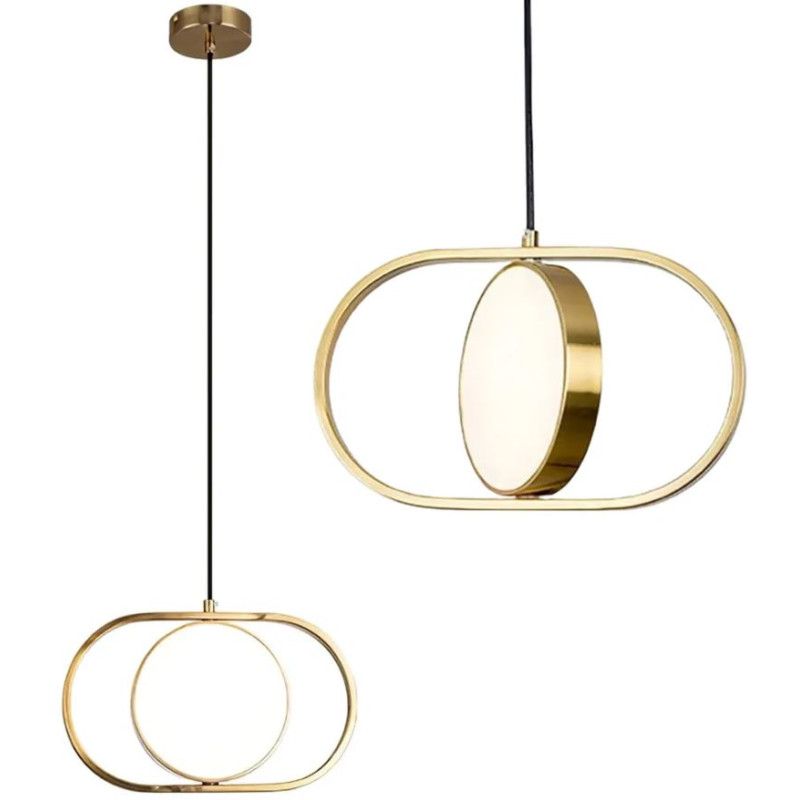 Elegancka Lampa APP1555-CP Złoty Blask