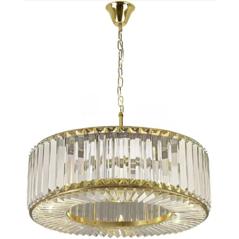 Elegancka Lampa Wisząca APP1652-6CP Złoto, Stylowy Akcent 50cm