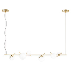 Złota Lampa Wisząca APP1664-6CP – Elegancja w Twoim Wnętrzu