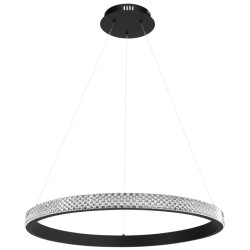 Czarna Lampa APP1512-CP – Elegancja i Nowoczesność w Jednym