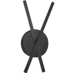 Elegancka Lampa Ścienna Czarno-Biała APP1604-W do Nowoczesnych Wnętrz